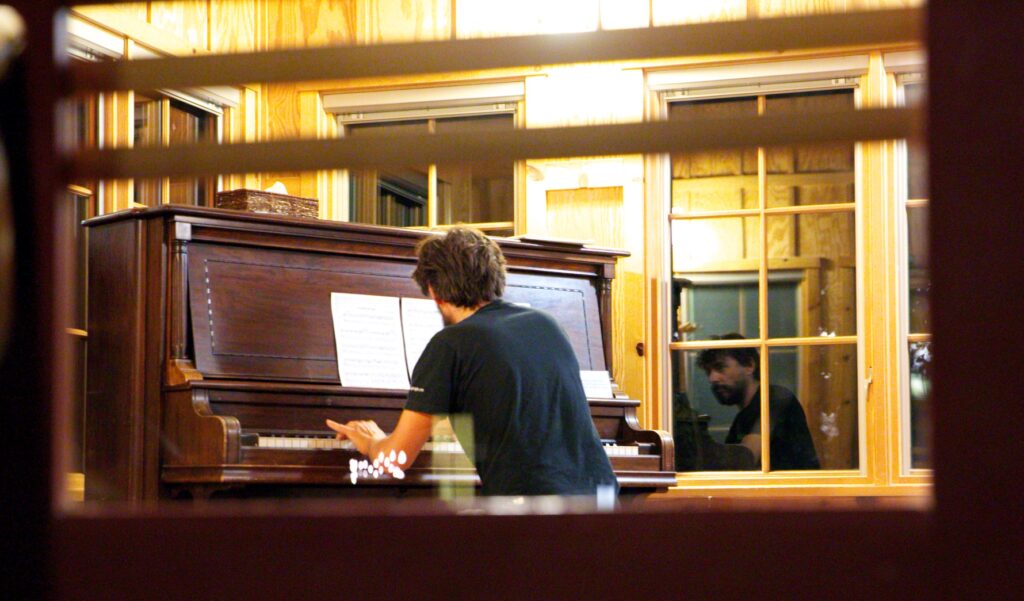 Ilya Shmulevich at the piano