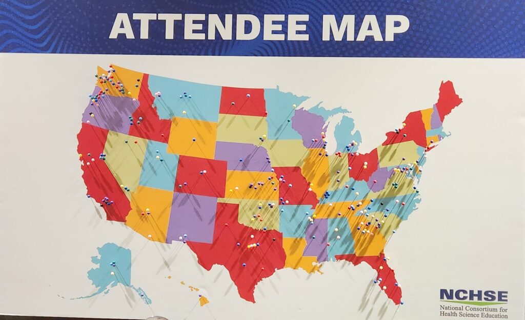 NCHSE Attendee Map