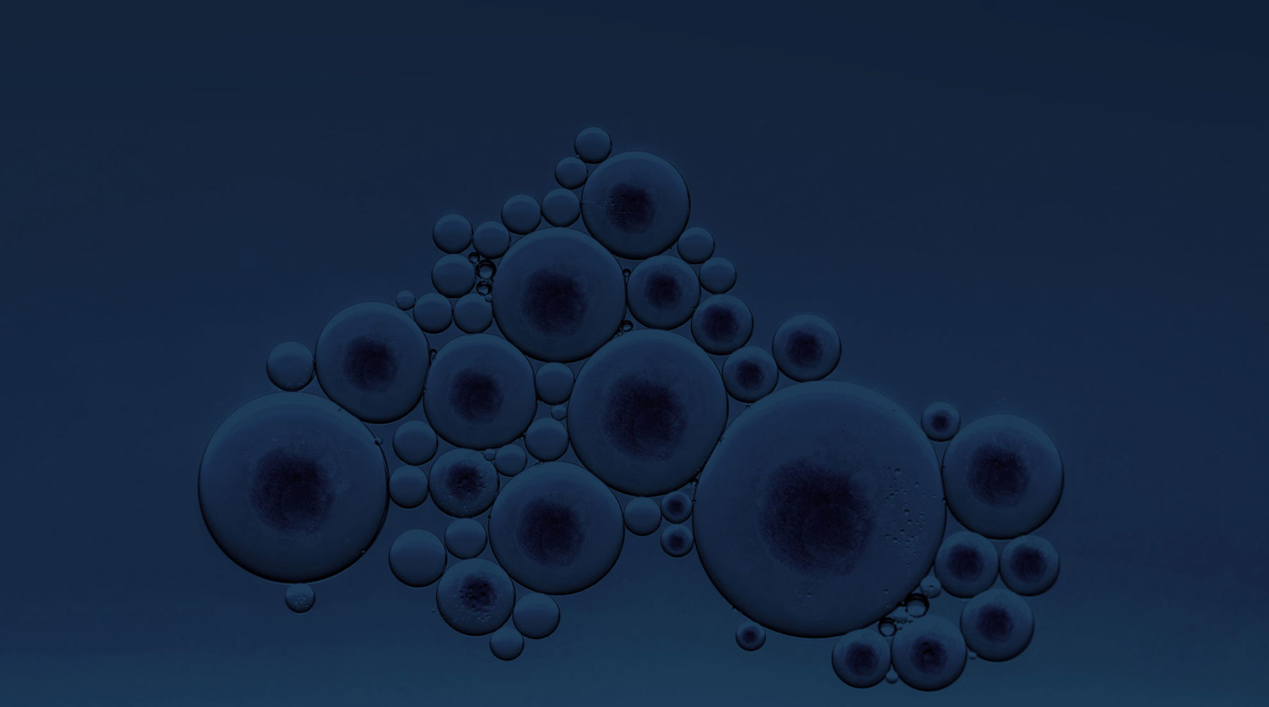 Dark blue bubbles Institute For Systems Biology