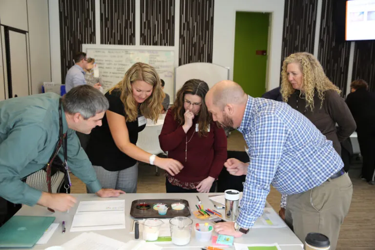 group working together on a project