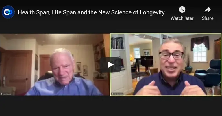 Lee Hood and Nir Barzilai