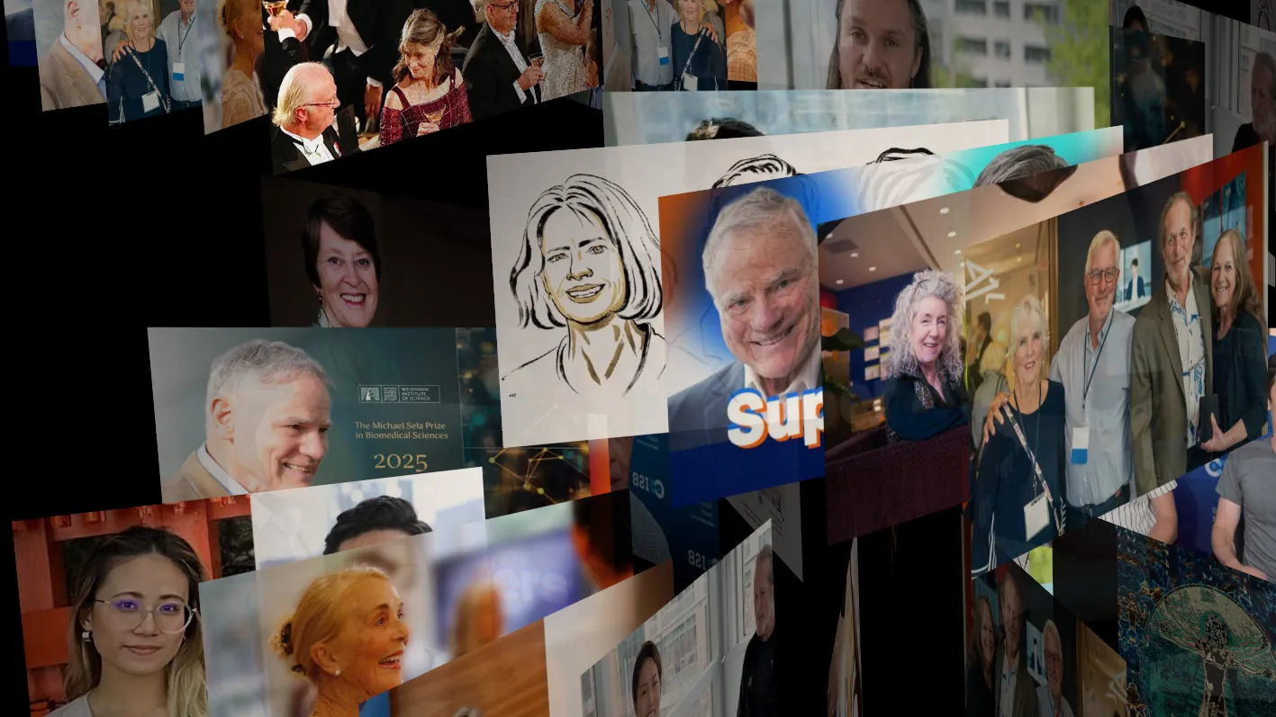 A photo collage of snapshots of important events from ISB's 2015 calendar.