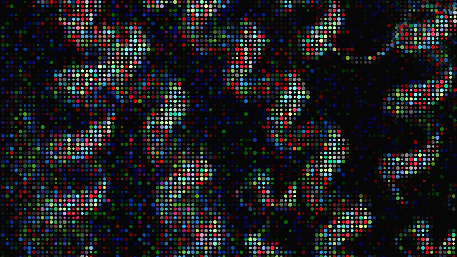 Abstract Illustration of a Stylized Protein